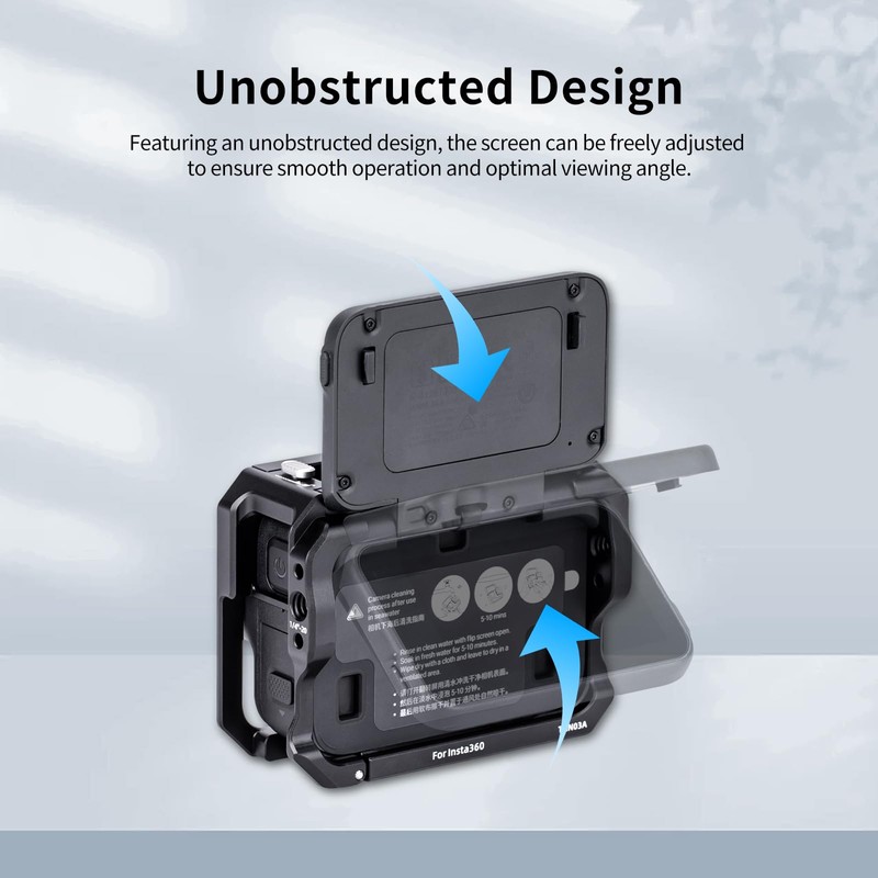 Nitze Cage for Insta360 Ace Pro 2/ Ace Pro/Ace Action