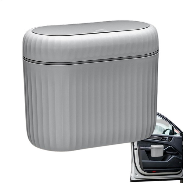 Car Waste Bin | Wastebasket Car Trash Storage Organizer -