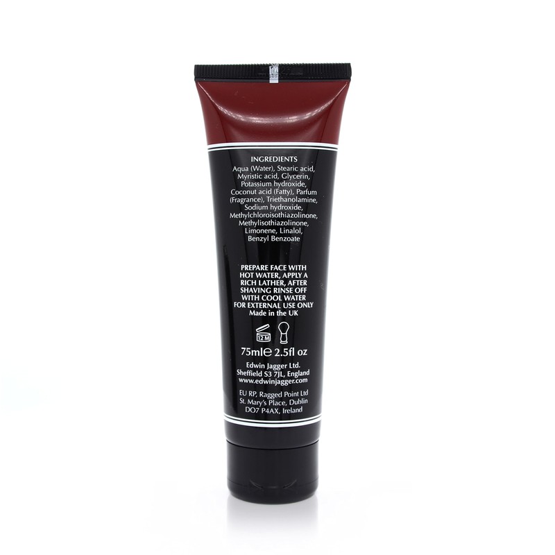 Edwin Jagger SCSWT Sandalwood 99.9% Natural Premium Shaving Cream 75ml