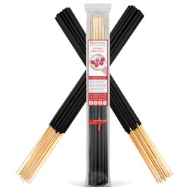 Atomic Fireball Exotic Incense Sticks Jumbo 19 Inch Long - Bulk 1 Bundle 27 to 30 Sticks - Natural 19" Extra Large with A Smooth Aroma That Burns for 3 to 4 Hours Each.