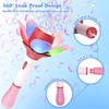 Panamalar Electric Bubble Wand for Kids, Light Up Automatic Bubble