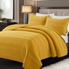 Safonory Mustard Yellow Quilt Full/Queen Size - Summer Soft Lightweight