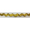 TRIMPLACE Gold 1/2 INCH Metallic RIC RAC 18 Yards