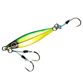 Hayabusa Metal Jig FS430 30g #6 62mm Kayama Ramidkin Blue Glowberry Fishing Hook 1 Piece
