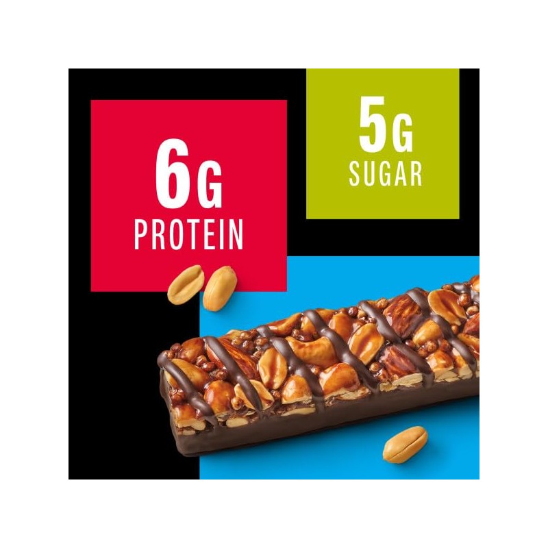 KIND Nut Bars, Salted Caramel & Dark Chocolate Nut, Healthy