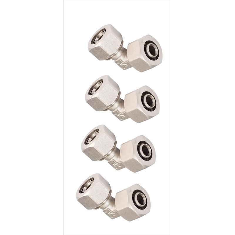 M8080 1/2" For MaxLINE Compressed Air Piping Elbow Fitting Double