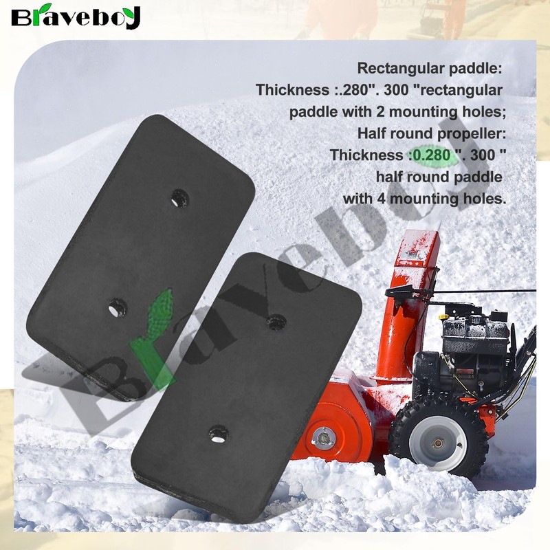 735-04033 735-04032 Snowblower Paddle Kit - by Braveboy, Compatible with