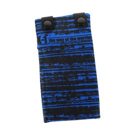 TEHAUX Wrist Phone Holder Pouch for Running Cycling Breathable Wristband for Keys Coins Lightweight Compact Sports Arm Bag Blue Durable Storage for Active Lifestyles