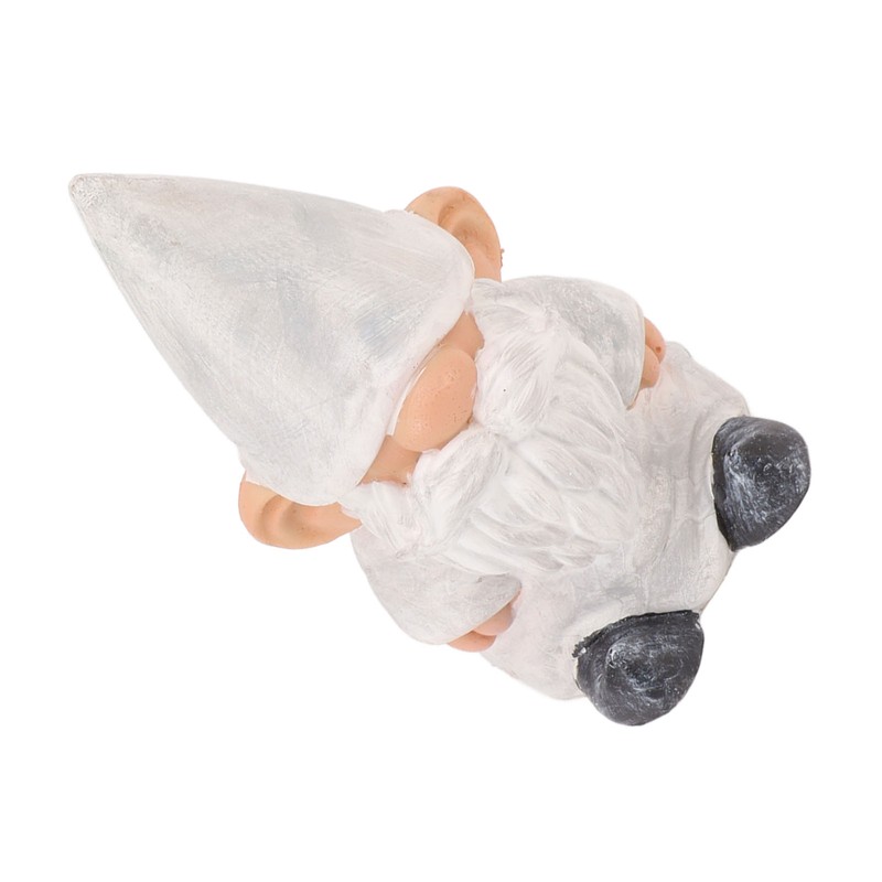 Garden Gnome Resin Structure Stable Bottom Retro Style Gnome Figurine