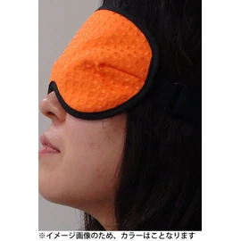 Ascam OIM-016 Eye Mask, 3D Sewing, Charcoal Club, Spa, Orange