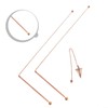 Copper Descending Rods Portable Design Copper Probe Rod Diving Gauges