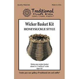 Wicker Basket Kit - Honeysuckle Design