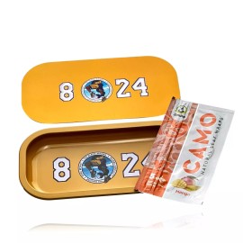 High Hemp 3D holographic rolling tray with magnetic lid cover 8"x4" kit