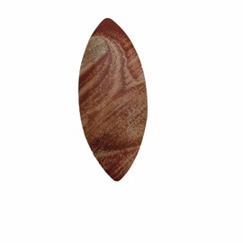 Edelsteinartikel Jasper Red Pendant | Red Jasper Stone with Hole | Jasper Red Navette Necklace Pendant, Gemstone, Jasper Red