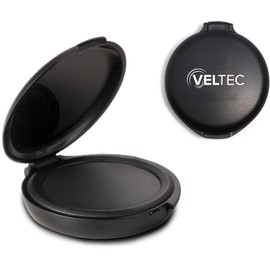 Veltec Fingerprint Ink Pad, Thumbprint Ink Pad for Notary, Identification and Security ID, Law Enforcement Fingerprint Kit (1 Pack)
