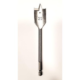 GeeFix Heavy Duty Wall Anchor (2, with 1"" Spade Bit), White