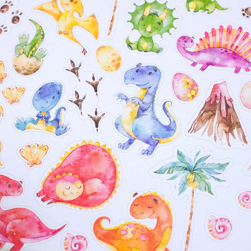Papierdrachen Letter Pad Set - 50 Colourful Printed Letter Sheets