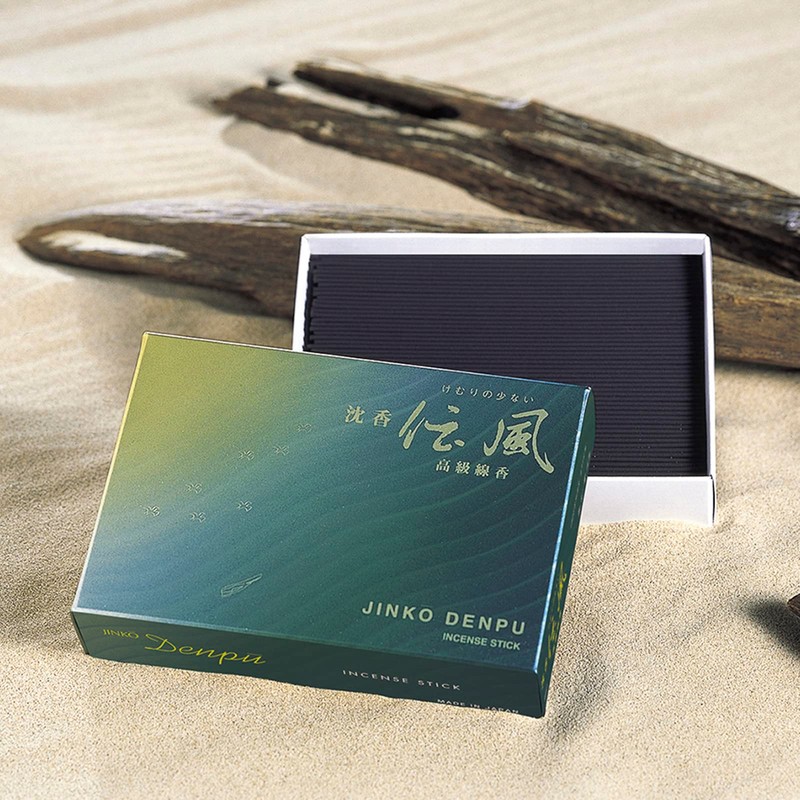 Gyokushodo Agarwood Incense Incense Agarwood Denfu Large Rose Stick, Approx.
