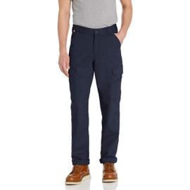 Carhartt Men's FR Relaxed Straight Rigby Cargo Pant, Navy, W38 x L32