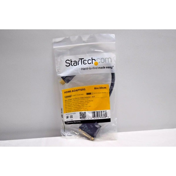 StarTech.com 8in HDMI to DVI-D Video Cable Adapter - HDMI