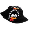 Kicoyuaz Thanksgiving Turkey Bucket Hat for Men Women, Fashion Unisex