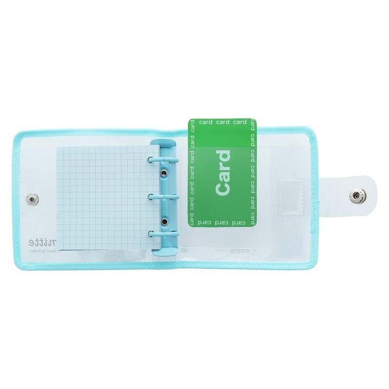 Sunstar Stationery S2138875 Binder Mitte Neon Glitter Sky Blue x