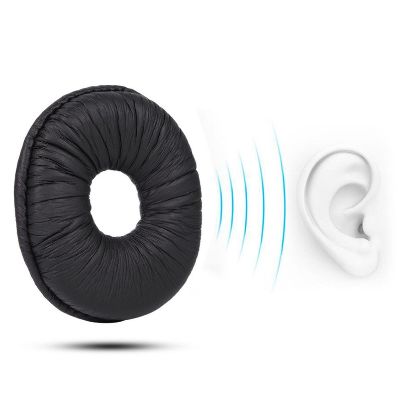 Zerone 2 Ersatz Leder Ohrpolster/Ohr/earcushion Ersatz für Technics RP DJ1200