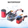 2300KV Brushless Motor 3650 Waterproof Motor with 60A Brushless ESC