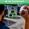 GoSports Red Zone Challenge Football Toss Game - Includes Target,