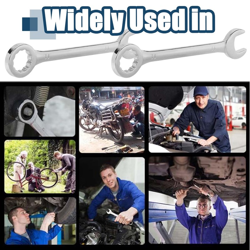 Bestgle 10 Pcs Mini Wrench Set Metric 4-11mm Small Ignition