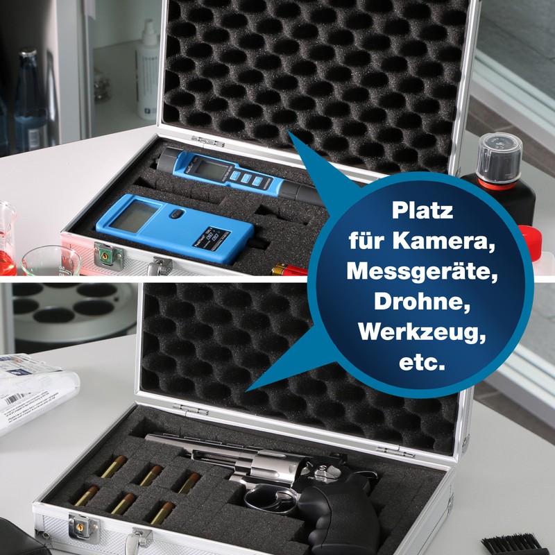 PeakTech, P 7255, Universal Aluminium Case, XL, 295 x 195