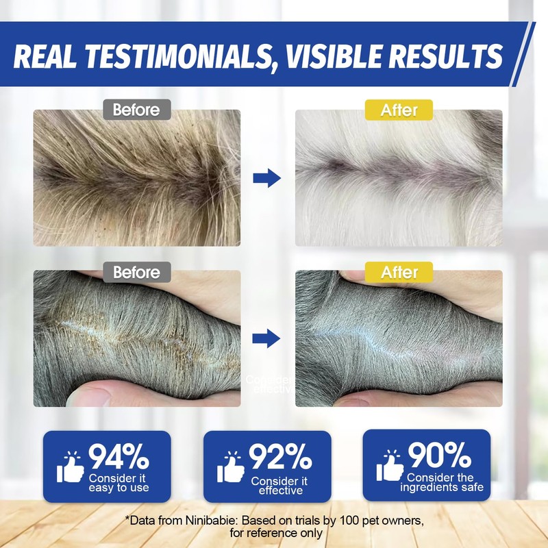 Ninibabie Cat Oily Tail Cleanser, 2-in-1 Wash and Brush,Removes Oil