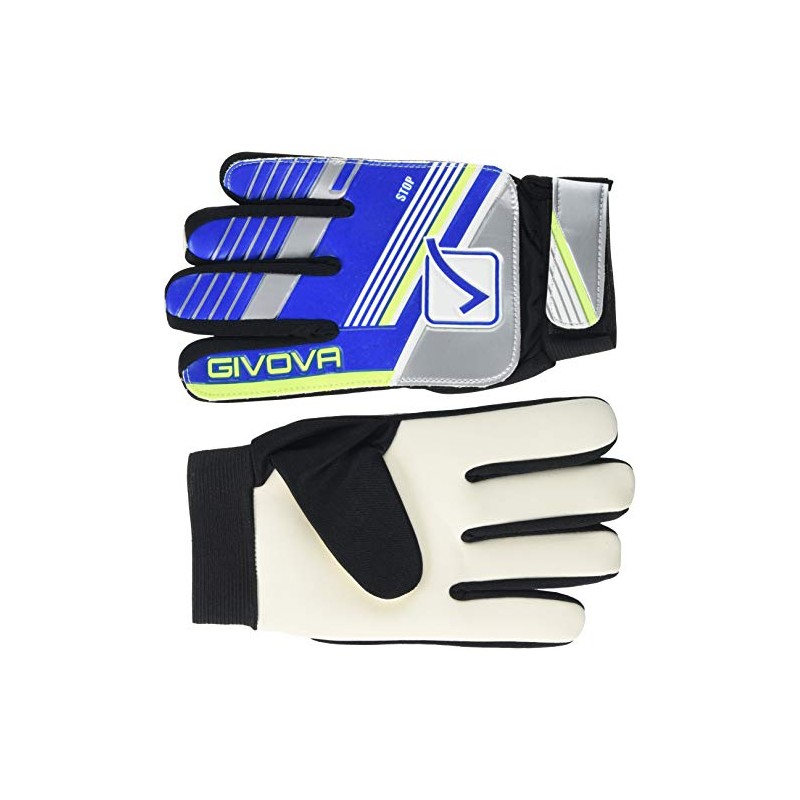 Givova, glove stop goalkeeper, gray/turquoise, 8