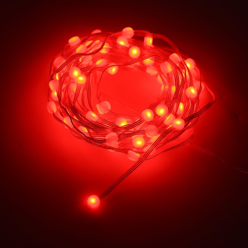 LED Globe String Light USB Powered Remote Control 16 Color
