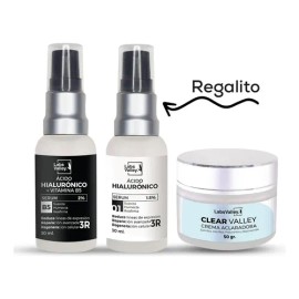 Kit Crema Antimanchas Y Serum Hialurónico Con B5 Labs Valley                                                                                          