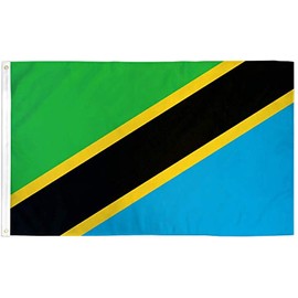 Tanzania Flag 3x5ft Poly - INTERNATIONAL FLAGS