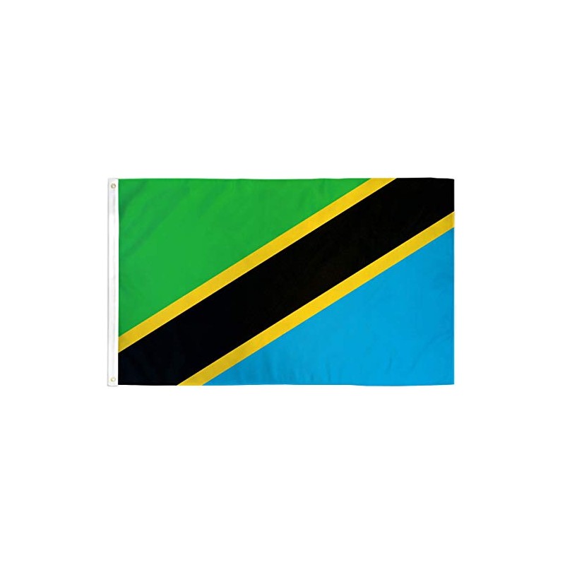 Tanzania Flag 3x5ft Poly - INTERNATIONAL FLAGS