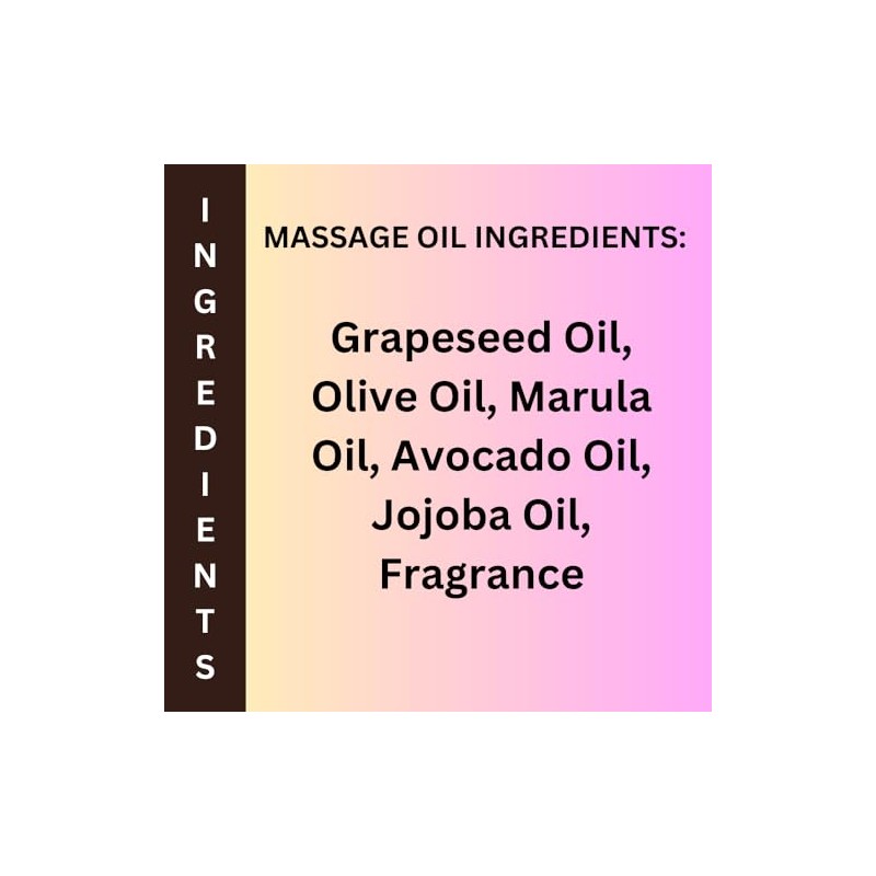 Peace Love + Lotion Elderberry Scented Natural Massage Oil, 12