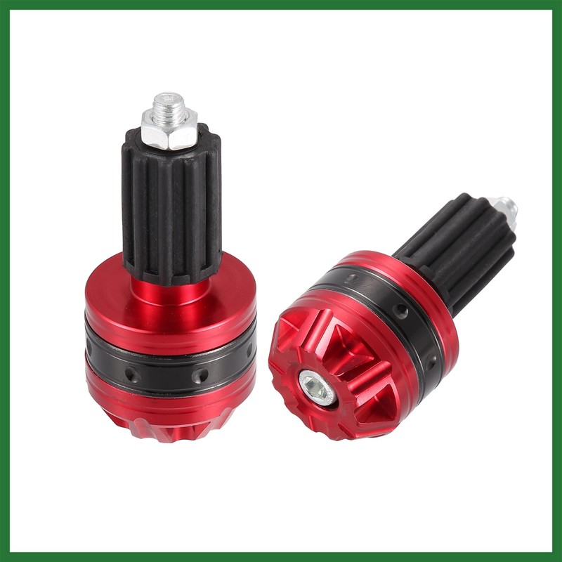 Motoforti 1 Pair 18mm Handlebar End Caps Plug Bar End