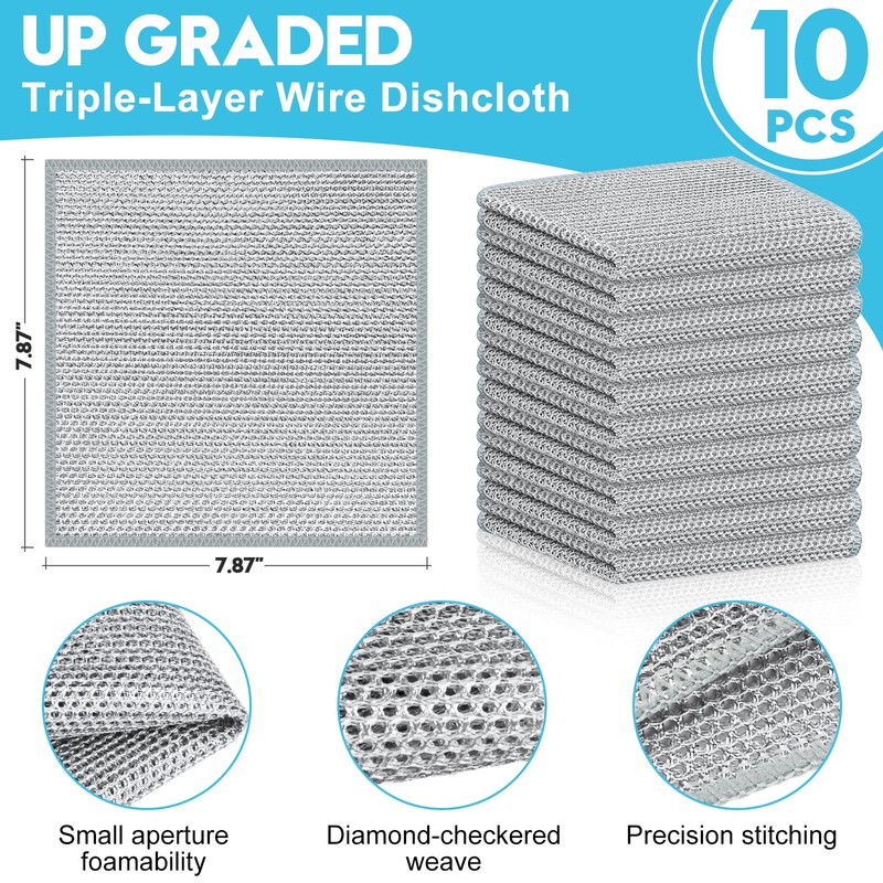 VMKBL 10 Pcs New Upgraded 3 Layers Non Scratch Wire