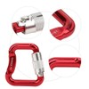 KN-20-7-6 Outdoor Carabiner Key Chain Clip Keyring Snap Hook Automatic