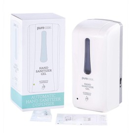 PURECODE Automatic Touch-free Hand Sanitizer Dispenser (1000ml). Motion Sensor Dispenser Touchless Wall Mounted Gel Hand Sanitizer Dispenser For Hospitals, Schools, hotels, airports, work office, etc.