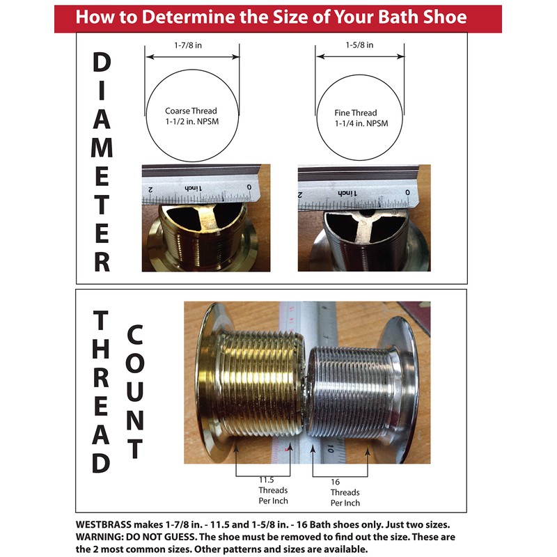 Westbrass D331-F-01 1-3/8-Inch NPSM Fine Thread Twist-and-Close Bath Drain Plug,