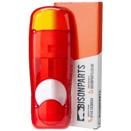 Bison Parts Teardrop/Footprint/Eclipse Rear Replacement Lamp Lens Pair