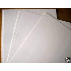 White Craft Paper Card 50 Sheets 12"x12" Smooth Hi White 160gsm Scrapbooking