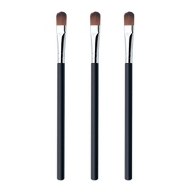 3Pcs Eyeshadow Brush Make up with Soft Synthetic Hairs,Eyeshadow Applicator Blending Foundation Concealer,Eyebrow,Eyeliner