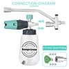 Sooprinse Pressure Washer Foam Cannon with Dual Connector Accessory, Power