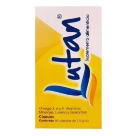 Lutan Suplemento Alimenticio Con 60 Capsulas