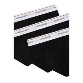 DSQUARED2 3 Men's Briefs Art DCX610040 001 Colour Black Choice of Sizes, black