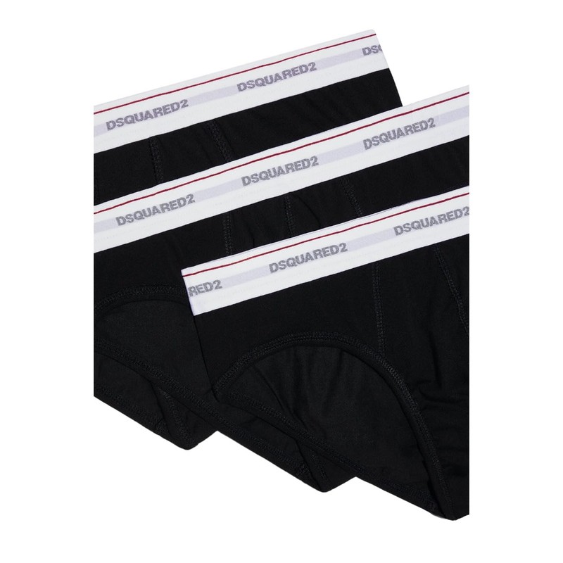 DSQUARED2 3 Men's Briefs Art DCX610040 001 Colour Black Choice